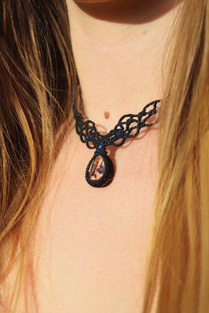 BLUEMOON Mexikanischer OPAL Halskette/Collier