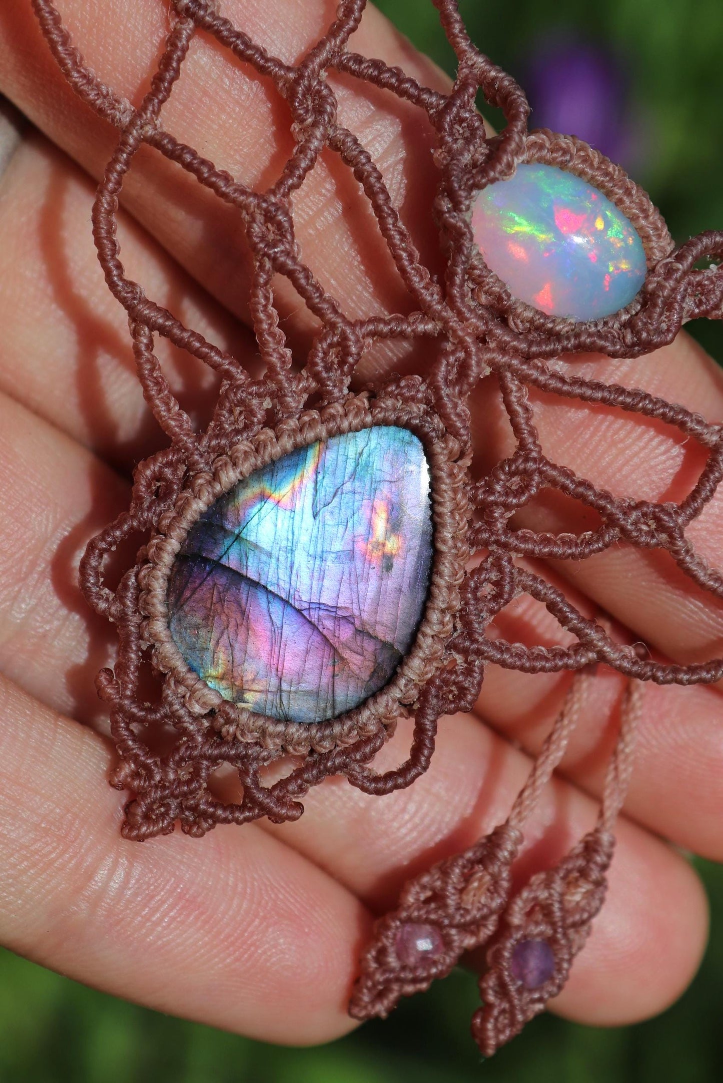 Äthiopischer OPAL- und SPECTROLITE-Choker