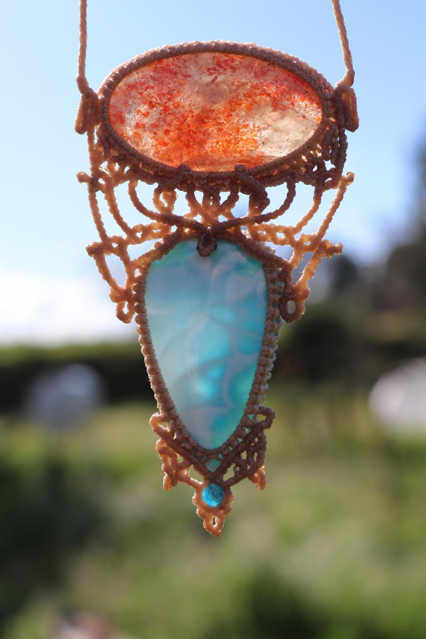 LARIMAR & SONNENSTEIN-Anhänger