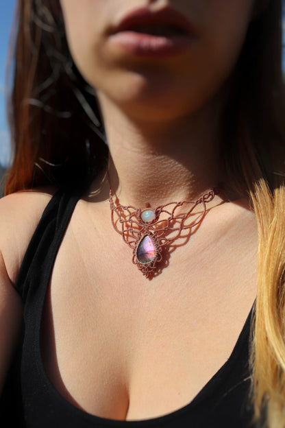 Äthiopischer OPAL- und SPECTROLITE-Choker