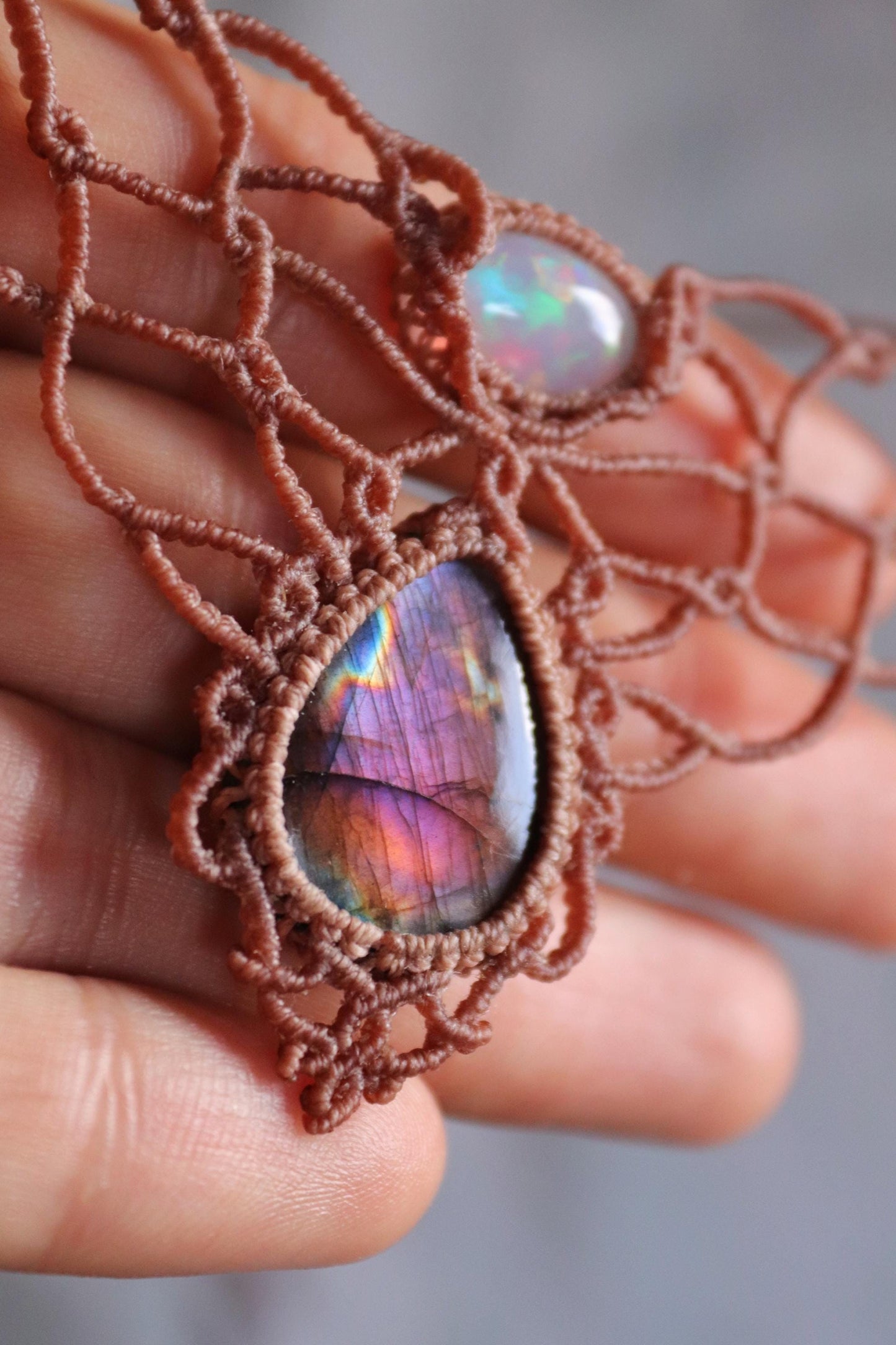 Äthiopischer OPAL- und SPECTROLITE-Choker