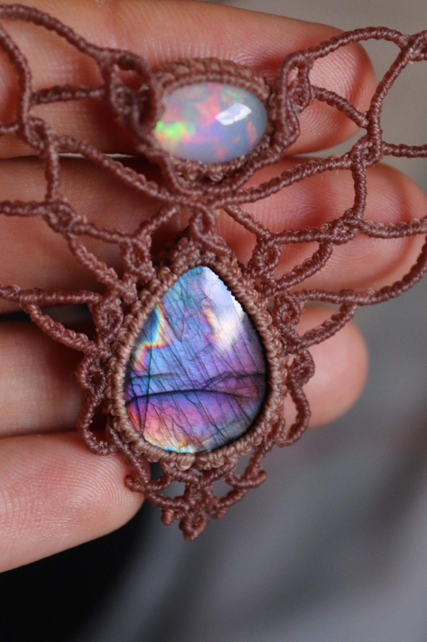 Äthiopischer OPAL- und SPECTROLITE-Choker