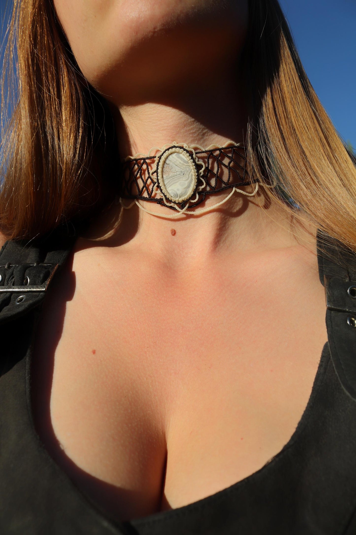 ACHAT Choker im VICTORIANISCHEN Stil