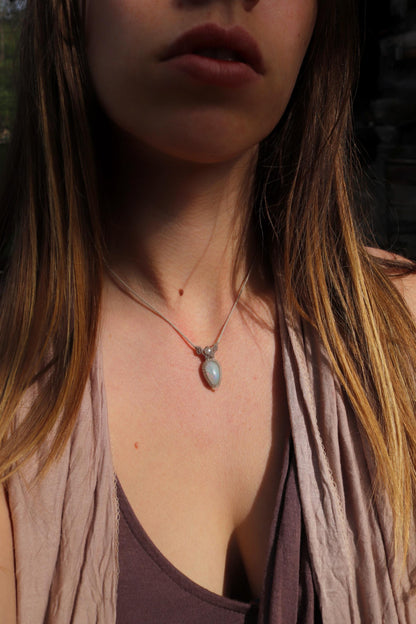 ÄTHIOPISCHER OPAL-Anhänger, 20mm