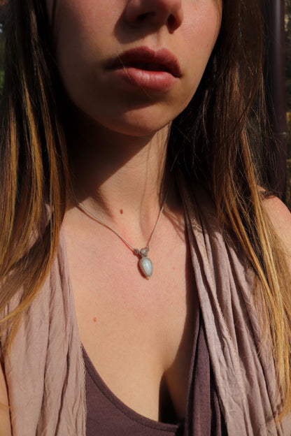 ÄTHIOPISCHER OPAL-Anhänger, 20mm