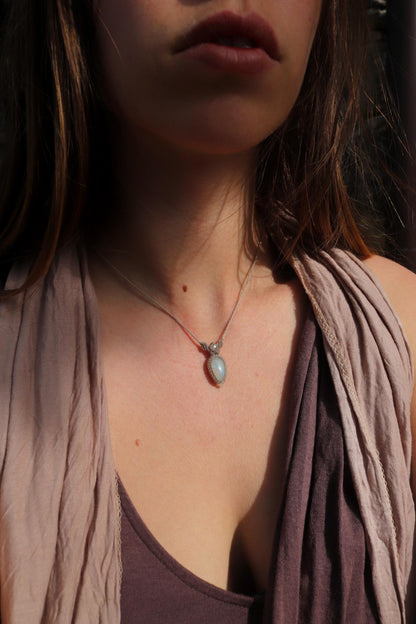 ÄTHIOPISCHER OPAL-Anhänger, 20mm
