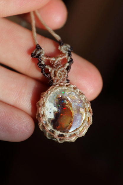 Durchscheinender mexikanischer OPAL-Anhänger