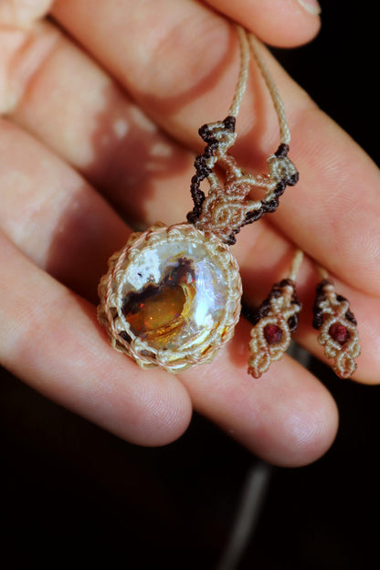 Durchscheinender mexikanischer OPAL-Anhänger
