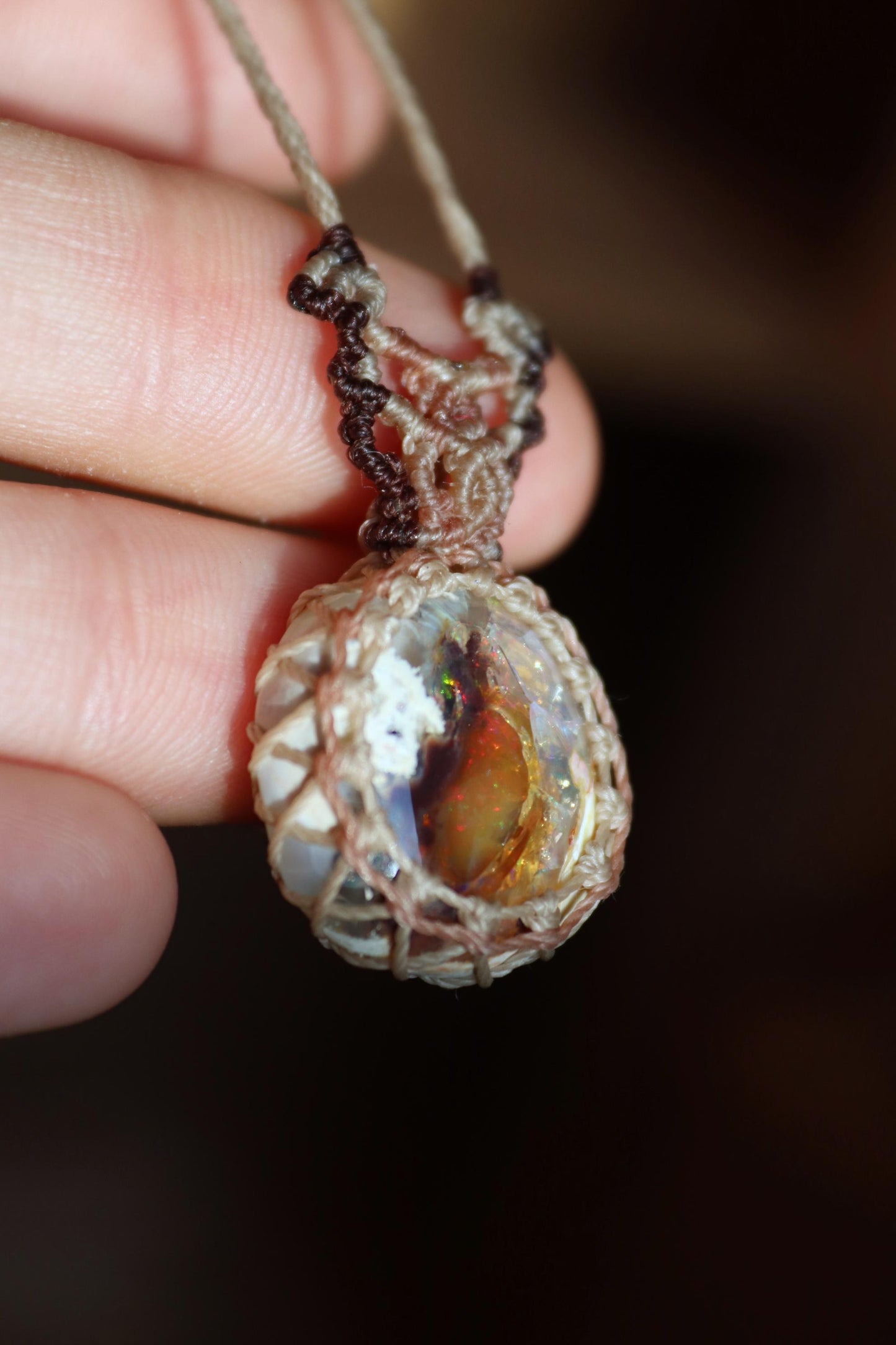 Durchscheinender mexikanischer OPAL-Anhänger