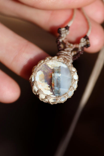 Durchscheinender mexikanischer OPAL-Anhänger