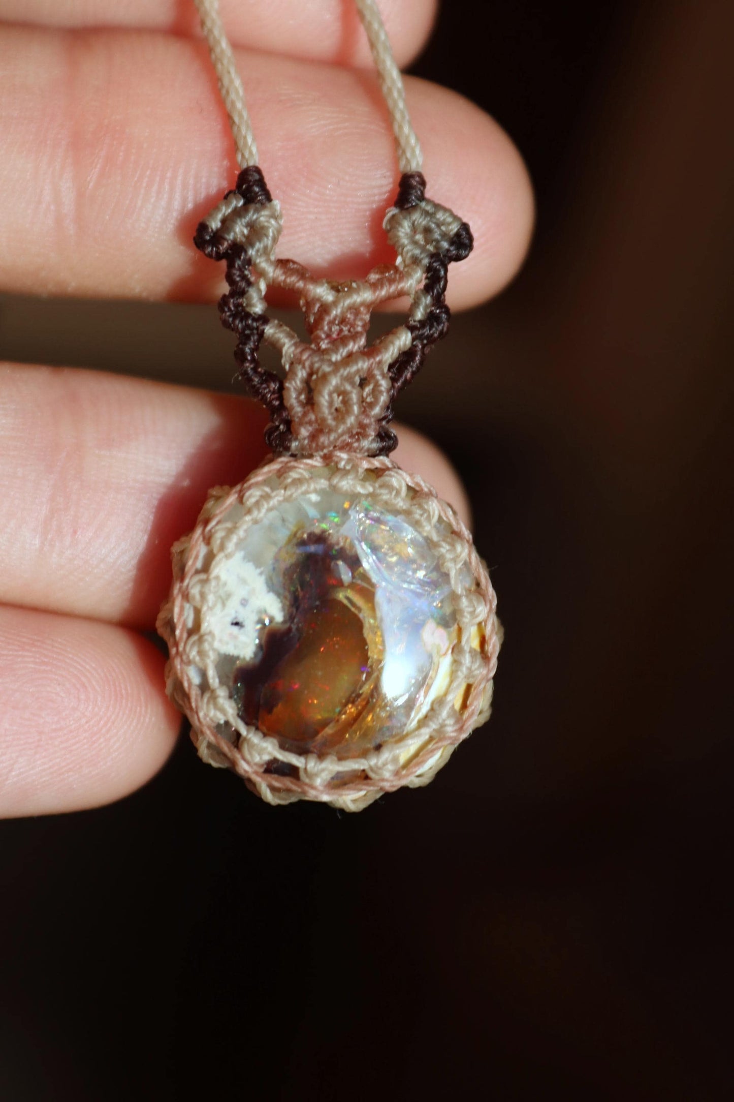 Durchscheinender mexikanischer OPAL-Anhänger
