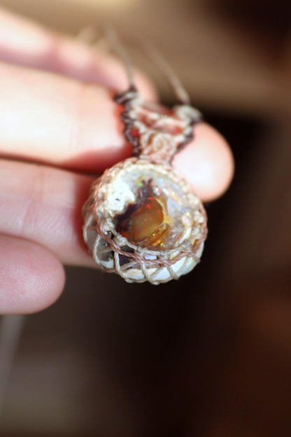 Durchscheinender mexikanischer OPAL-Anhänger